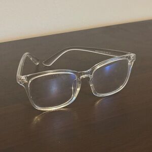 ADULT BLUE LIGHT GLASSES, Excellent Condition, Clear Frames